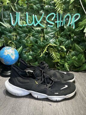 Nike Free RN 5.0 AQ1289-003 Mens US 11 Running Shoes Black Anthracite Sneakers